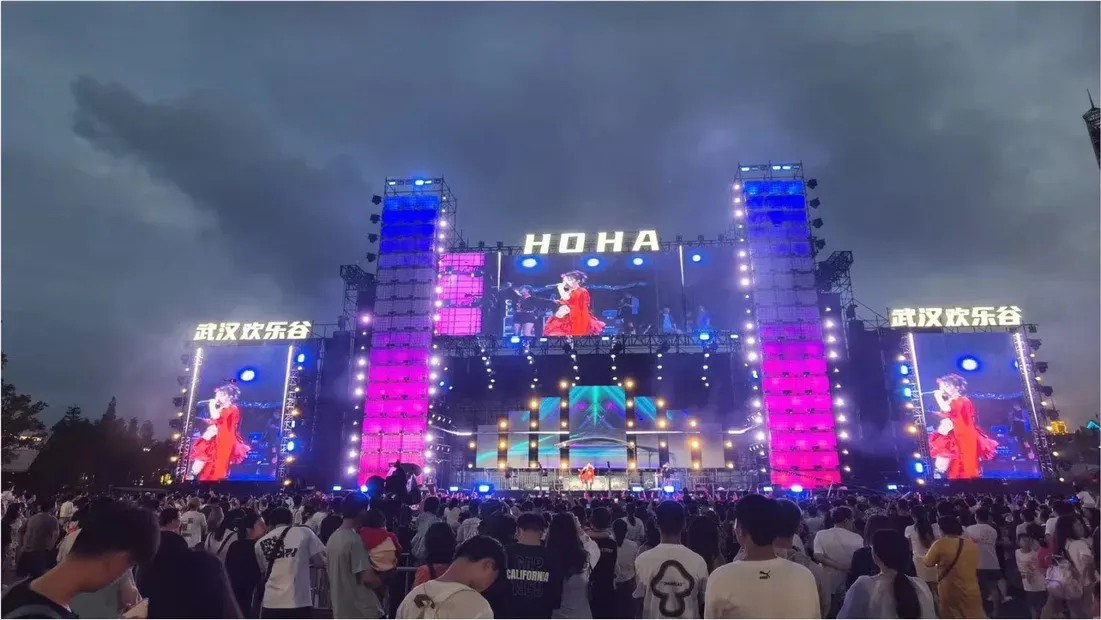 Truss and stage project by SHENGDONG